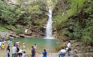 Bhalugaad Waterfall near Mukteshwar